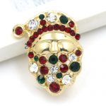 Broșe vintage Moș Crăciun