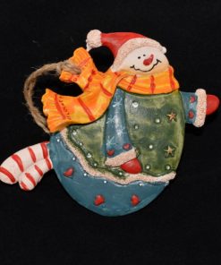 Decorațiuni Crăciun handmade din ceramică