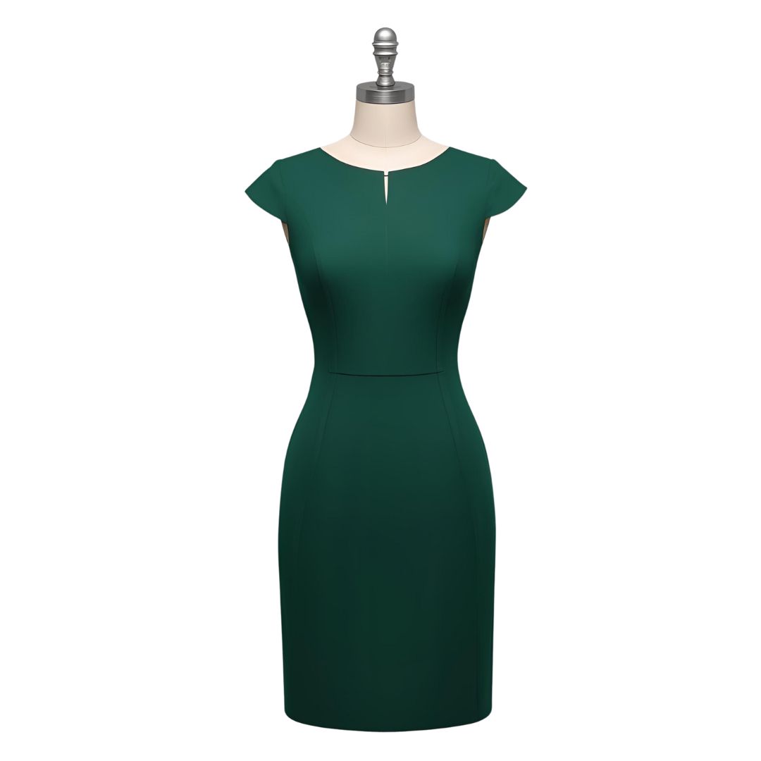 rochie verde office